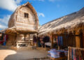 Rumah Adat Desa Sade yang merupakan rumah tradisional masyarakat Lombok