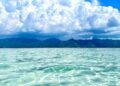 Air laut yang ternih di Gili Trawangan Lombok