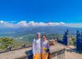 Pemandangan Gunung Agung Bali dari Pura Lempuyang
